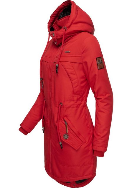 Marikoo Wintermantel "Kamii", sportlicher Damen Winterparka mit abnehmb. Ka günstig online kaufen