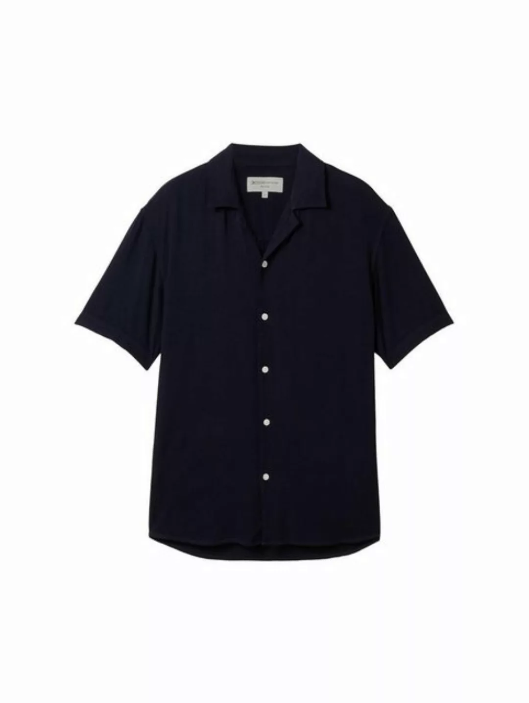 TOM TAILOR Denim T-Shirt relaxed garment dye shirt, sky captain blue günstig online kaufen