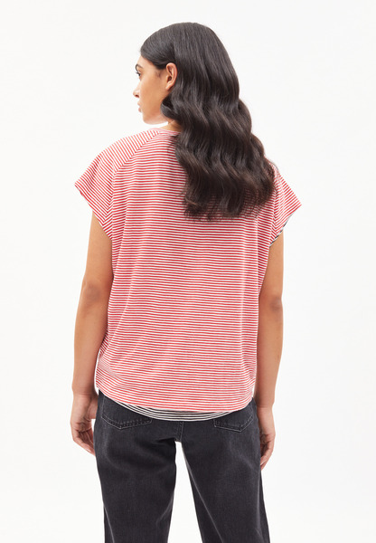 Ofeliaa Pretty Stripes - Damen T-shirt Aus Bio-baumwolle günstig online kaufen