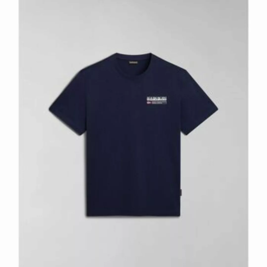 Napapijri  T-Shirts & Poloshirts S-KASBA NP0A4HQQ-176 BLU MARINE günstig online kaufen