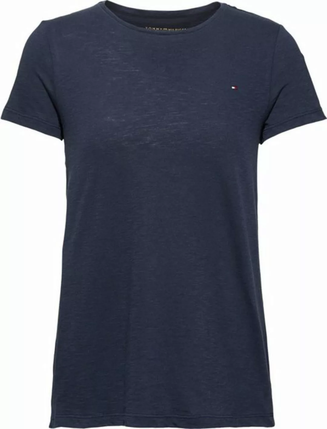 Tommy Hilfiger T-Shirt HERITAGE CREW NECK TEE mit Tommy Hilfiger Logo-Flag günstig online kaufen