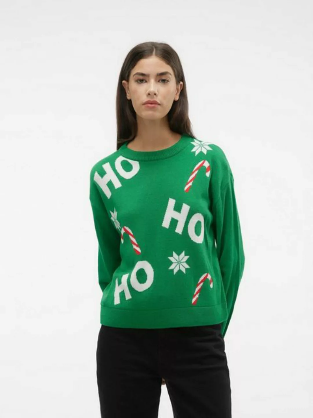 Vero Moda Weihnachtspullover VMMIXEDXMAS LS O-NECK PULL. BOX XMAS günstig online kaufen