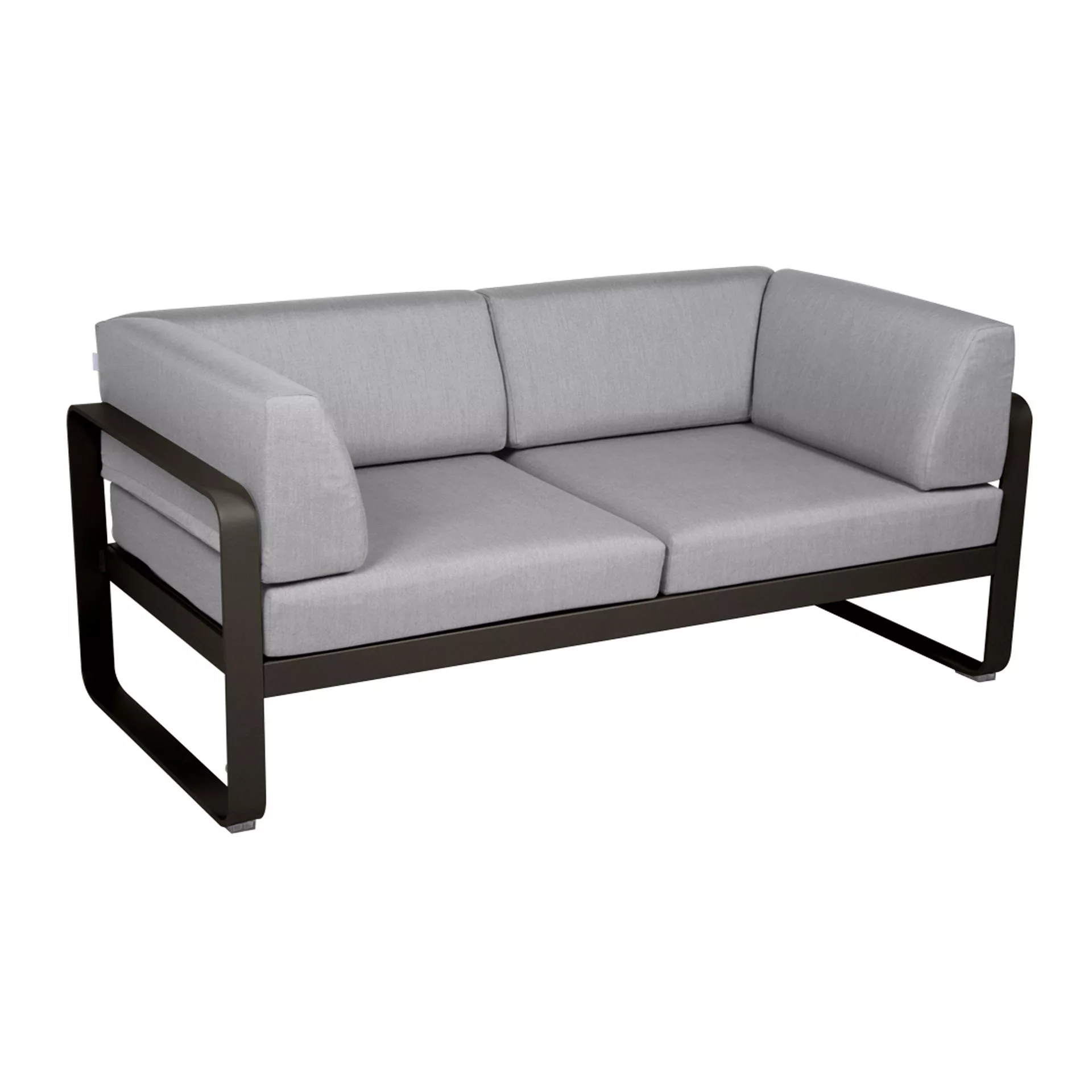 Bellevie 2-Sitzer Club Sofa E3 Tonka 79 Flanellgrau günstig online kaufen