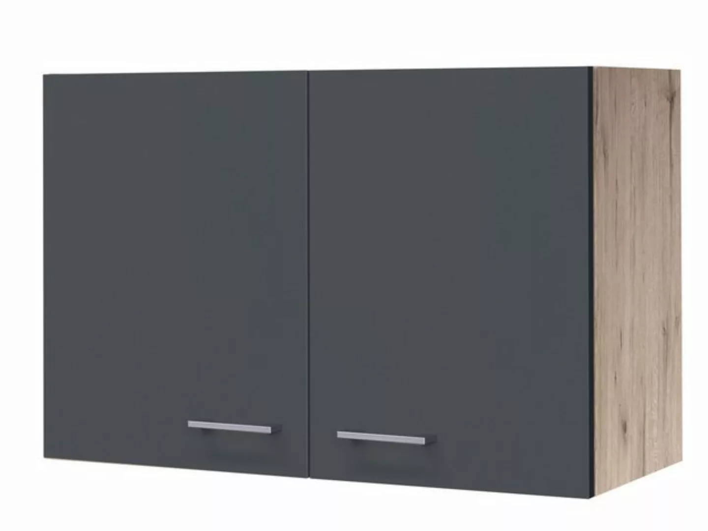 Flex-Well Hängeschrank Hängeschrank Küche - 80 cm breit - Basaltgrau Matt S günstig online kaufen