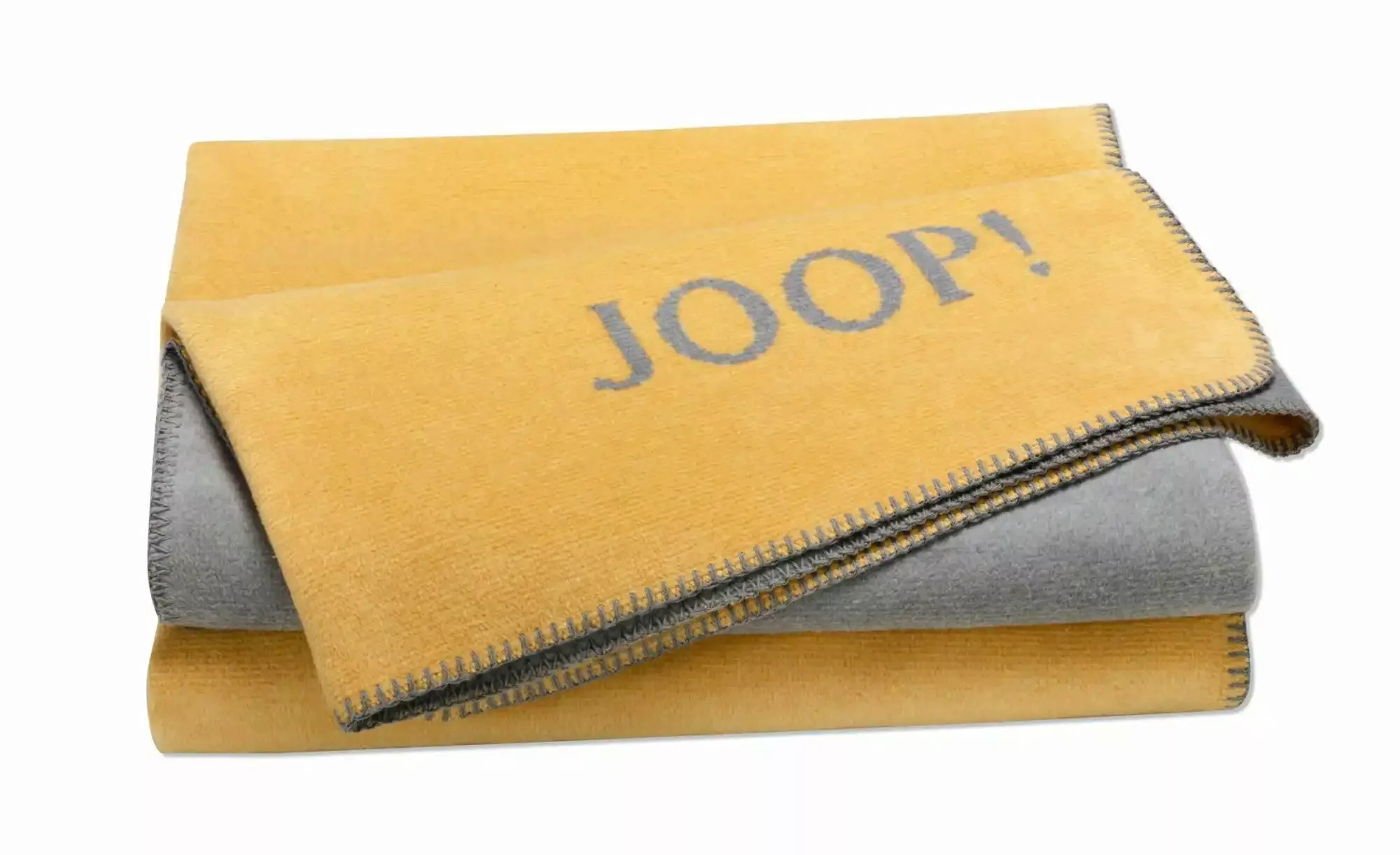 JOOP! Wohndecke Melange Doubleface ¦ gold ¦ Baumwollmischgewebe ¦ Maße (cm) günstig online kaufen