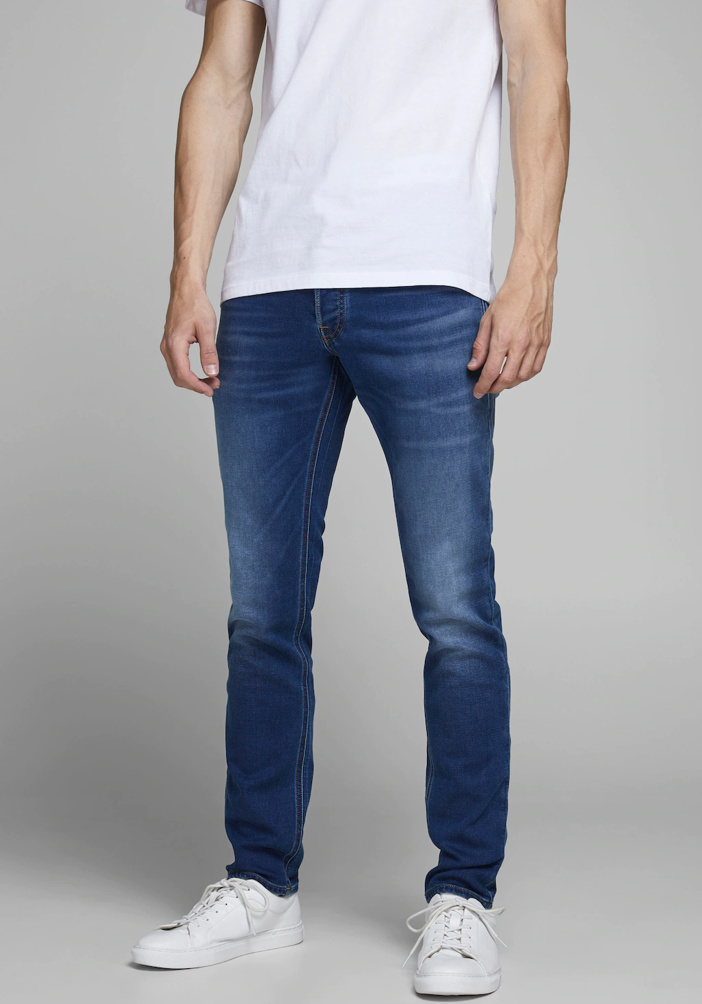 Jack & Jones Herren Jeans JJIGLENN JJORIGINAL GE 006 - Slim Fit - Blau - Bl günstig online kaufen