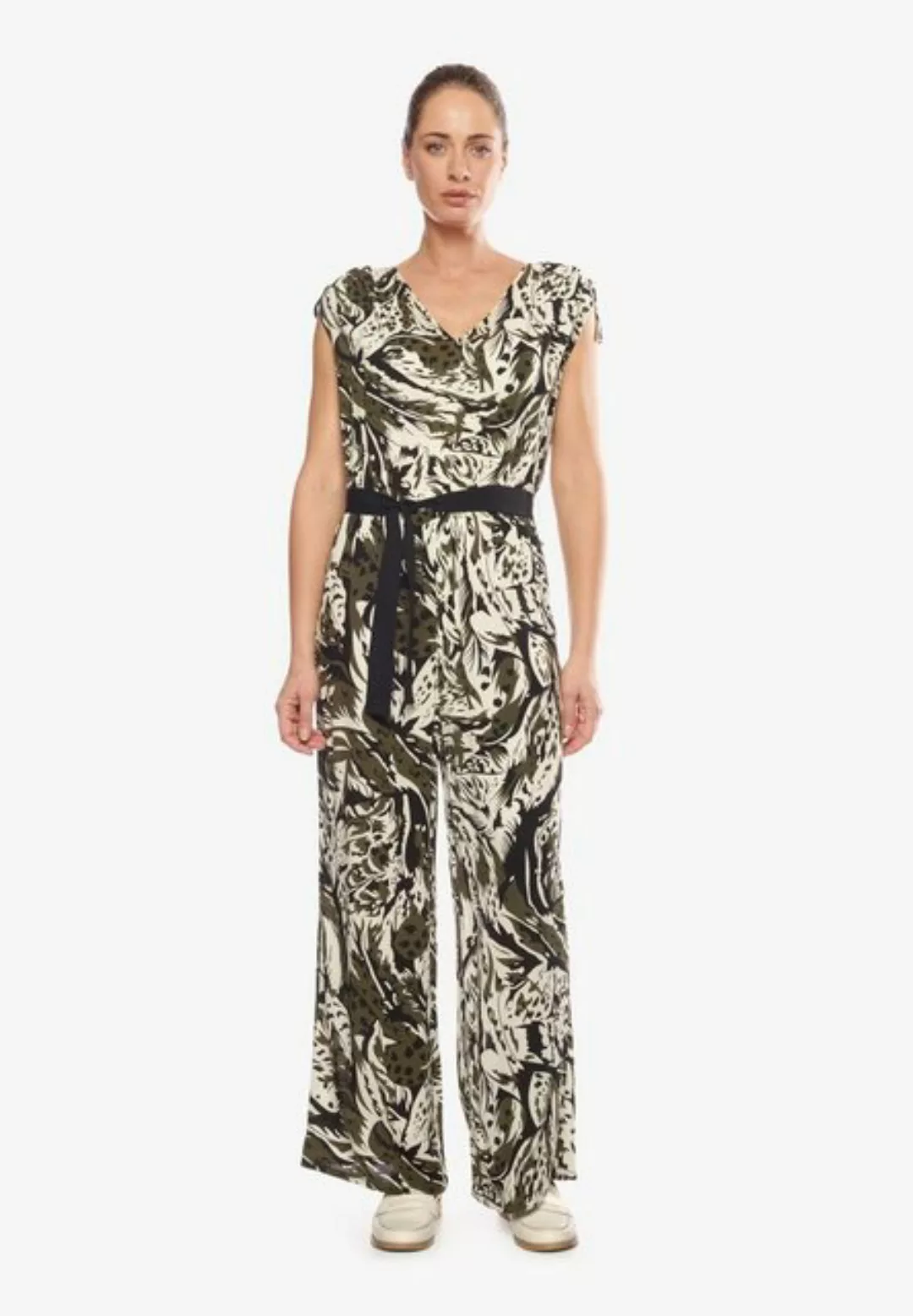 Le Temps Des Cerises Jumpsuit, mit modischem Allover-Muster günstig online kaufen