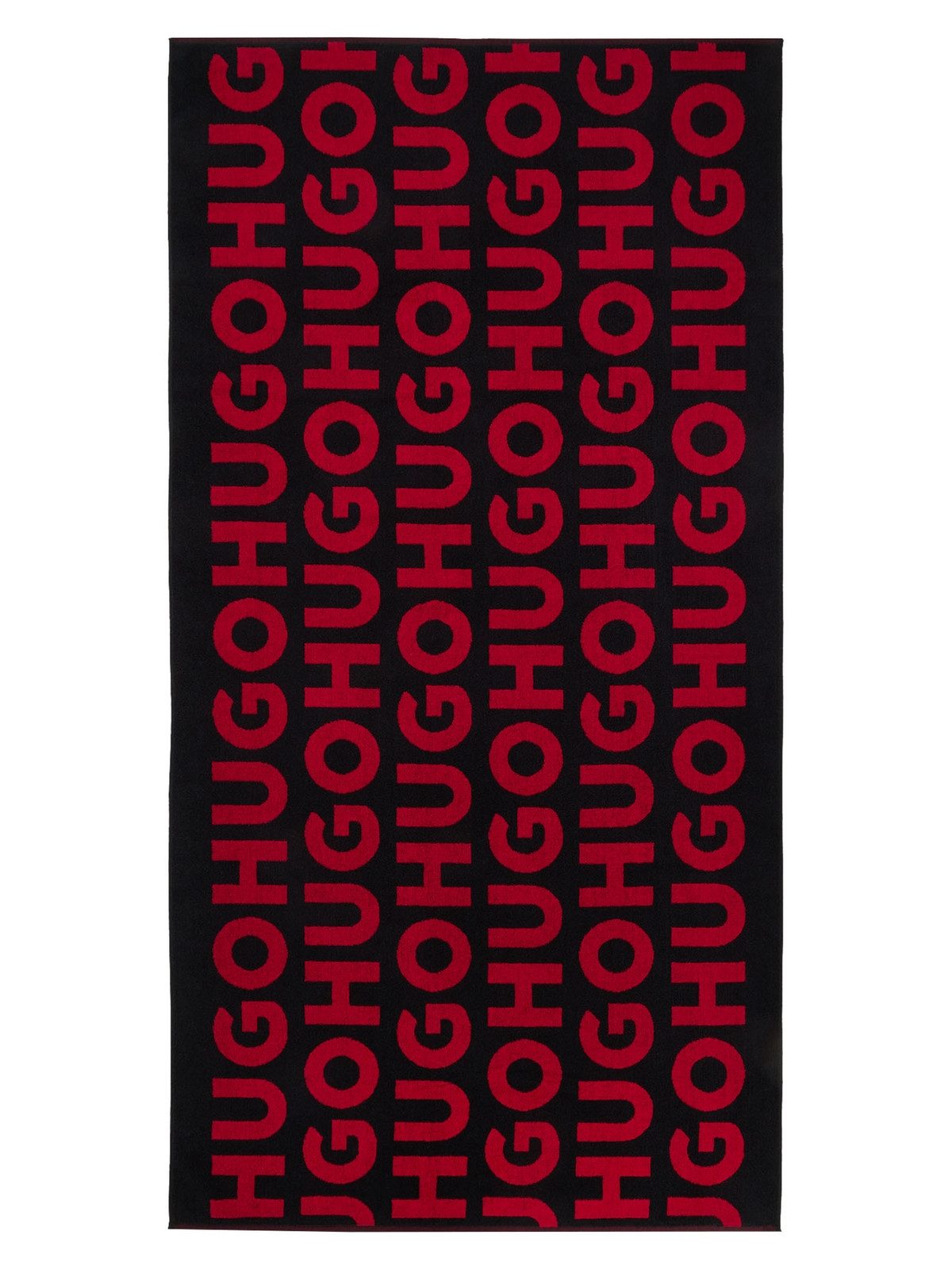 HUGO Badetuch Monogram Towel, Baumwoll-Terry, mit günstig online kaufen