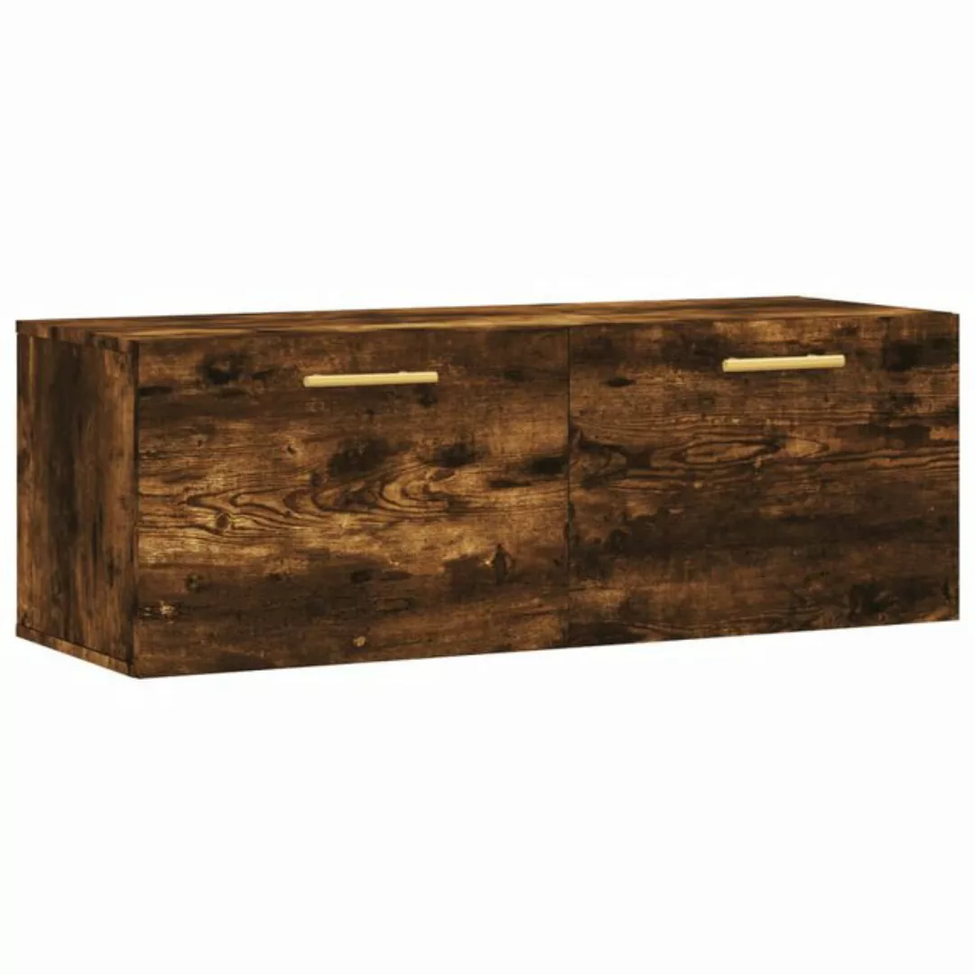 vidaXL Wandschrank Räuchereiche 100x36,5x35 cm Holzwerkstoff Modell 3 günstig online kaufen