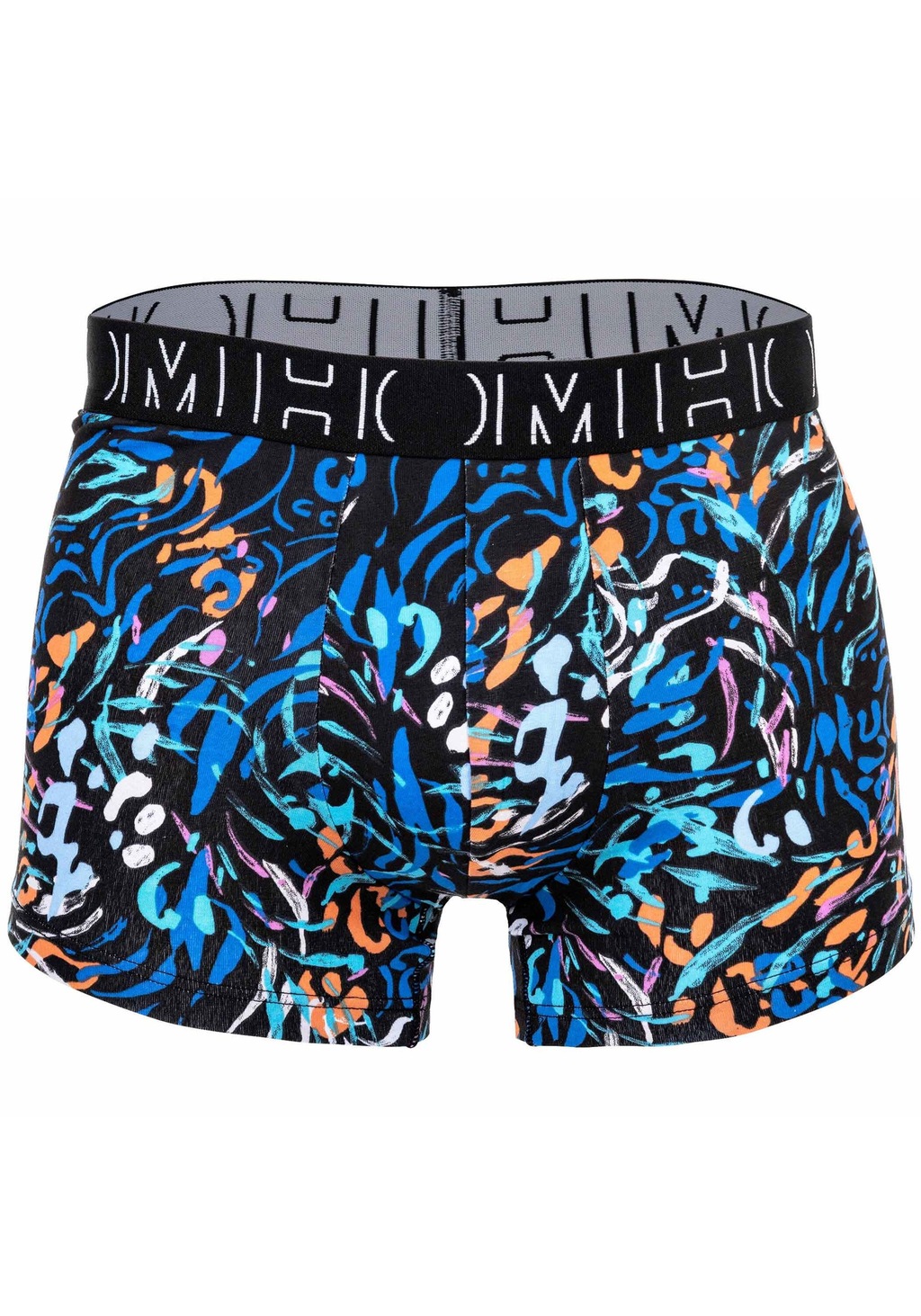 HOM 2-er Set Boxer Briefs Schwarz mit All-Over Print günstig online kaufen