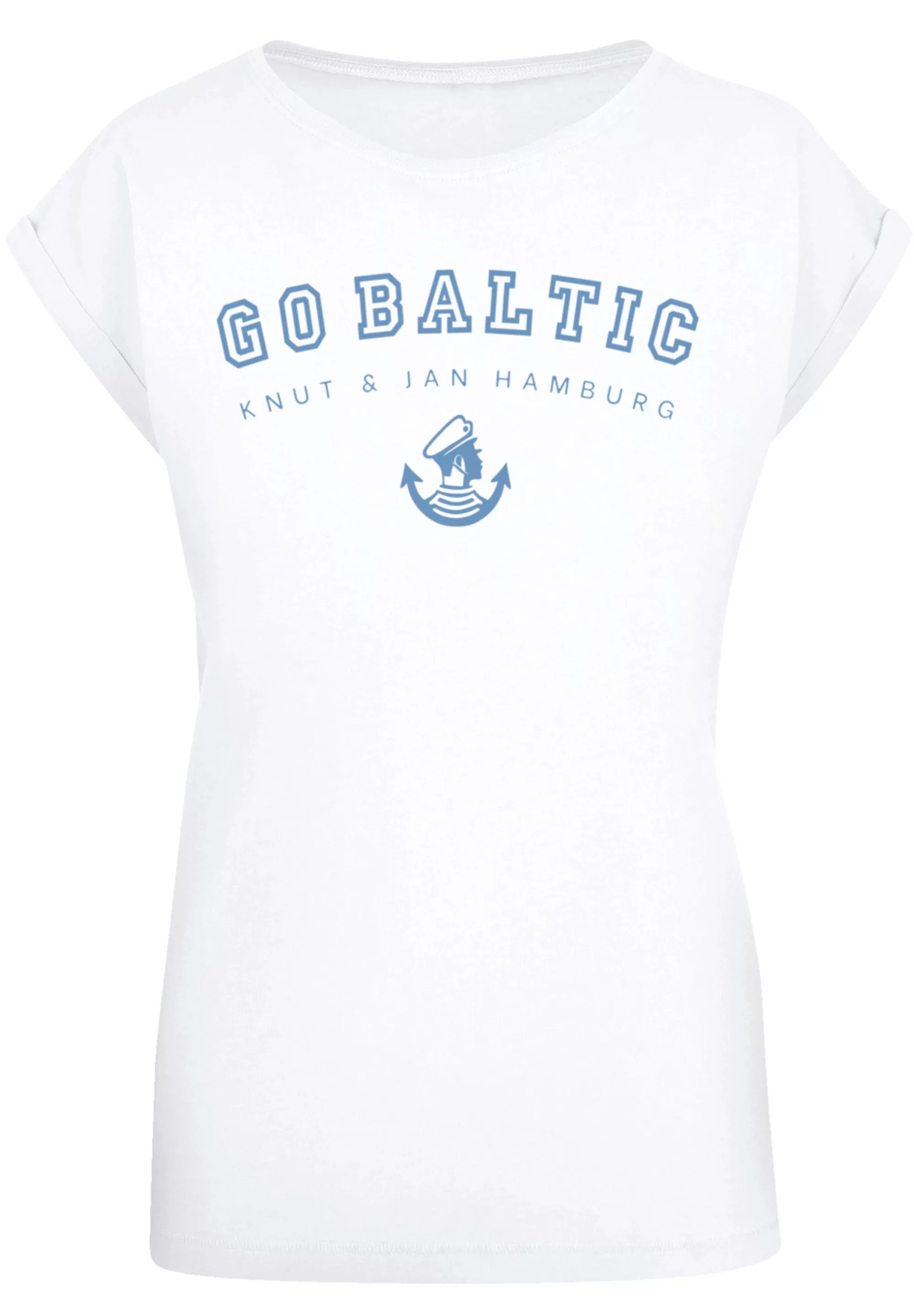 F4NT4STIC T-Shirt "Go Baltic Ostsee Knut & Jan Hamburg", Print günstig online kaufen