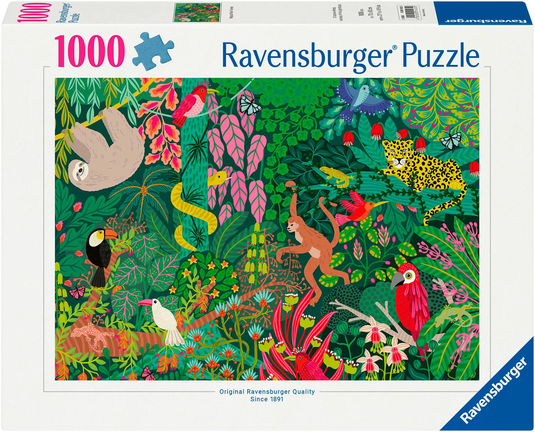 Ravensburger Puzzle Magischer Regenwald, 1000 Puzzleteile, günstig online kaufen