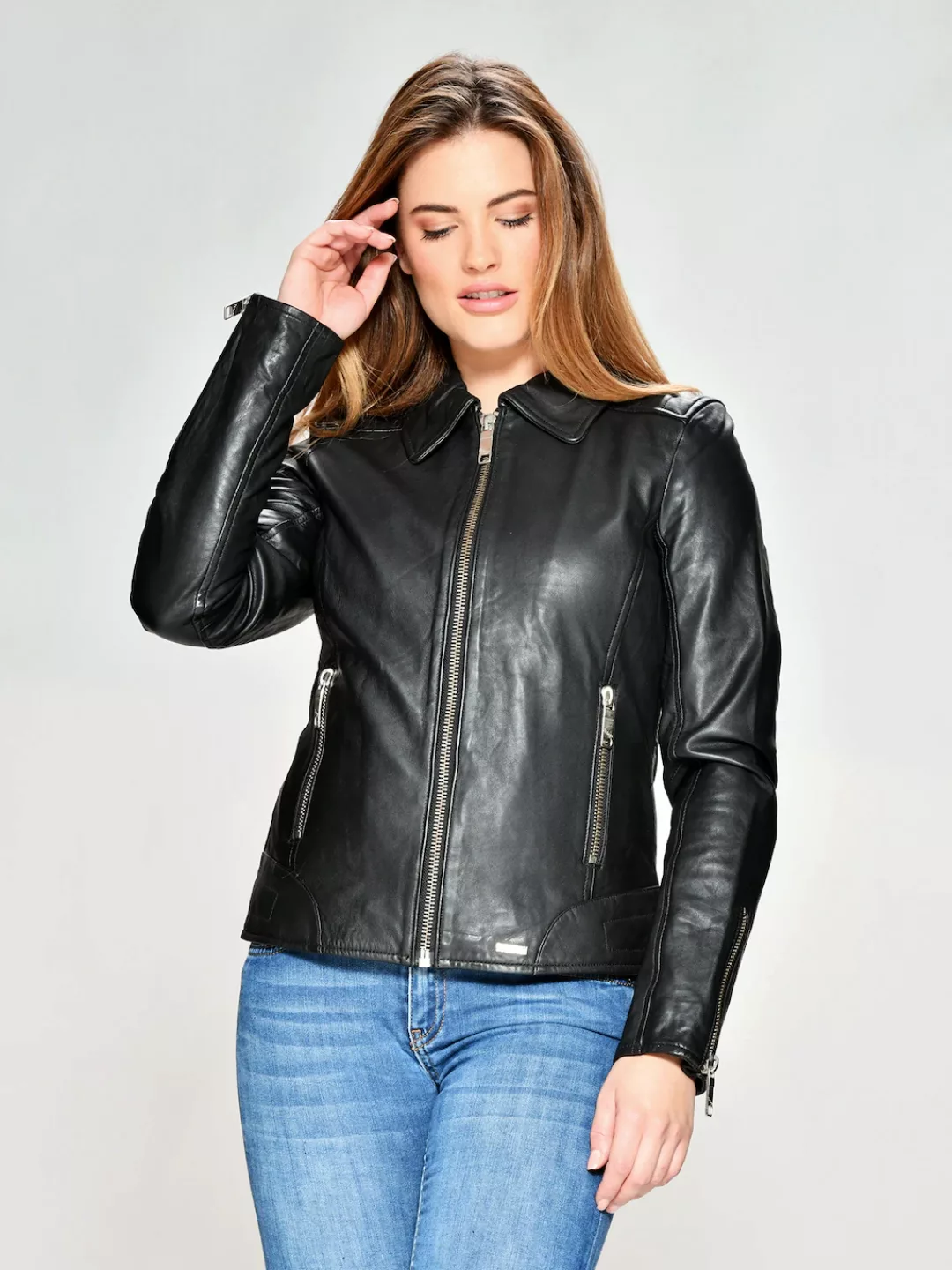 Maze Lederjacke "193Koga" günstig online kaufen