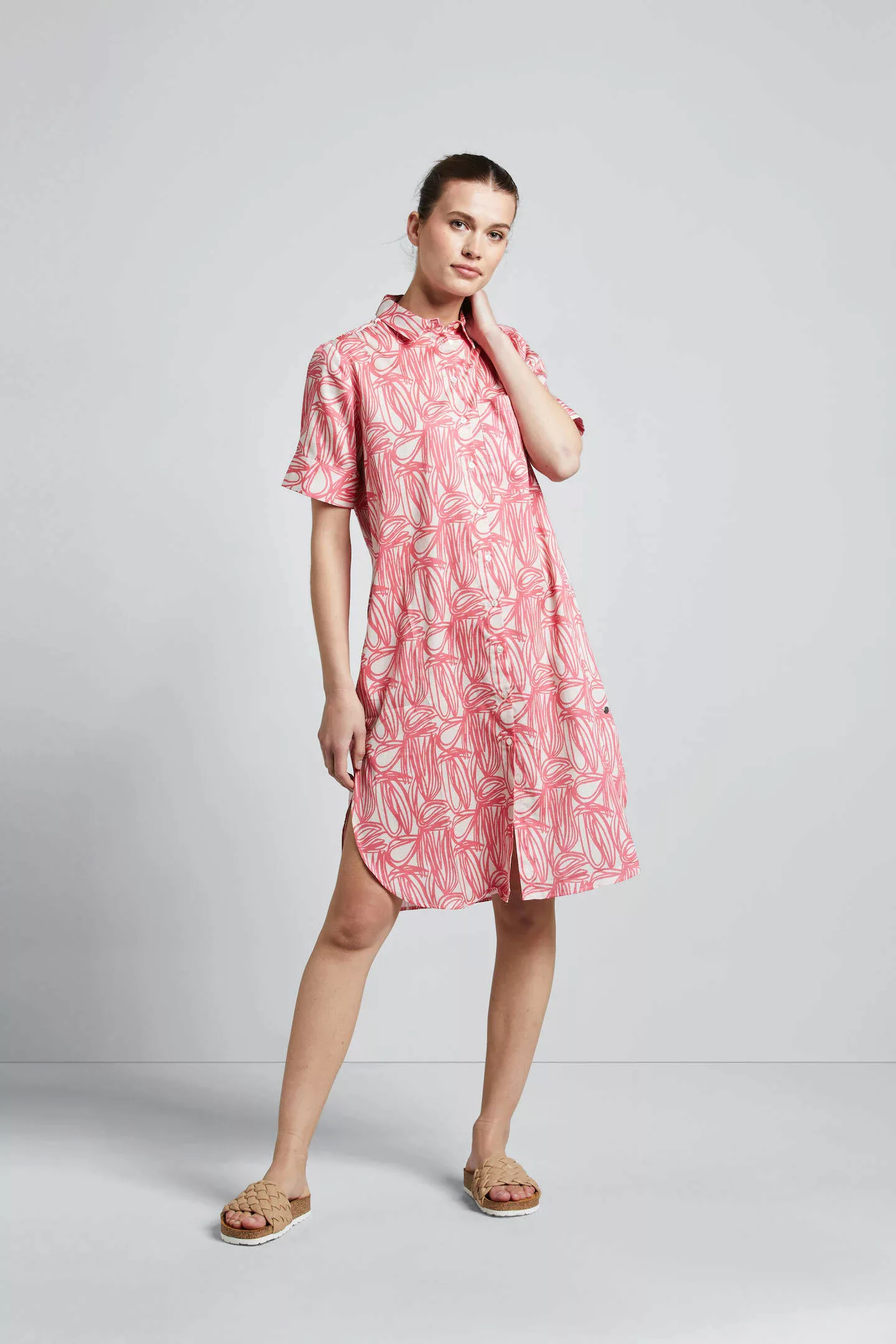 bugatti Hemdblusenkleid, mit Seitennahttaschen günstig online kaufen