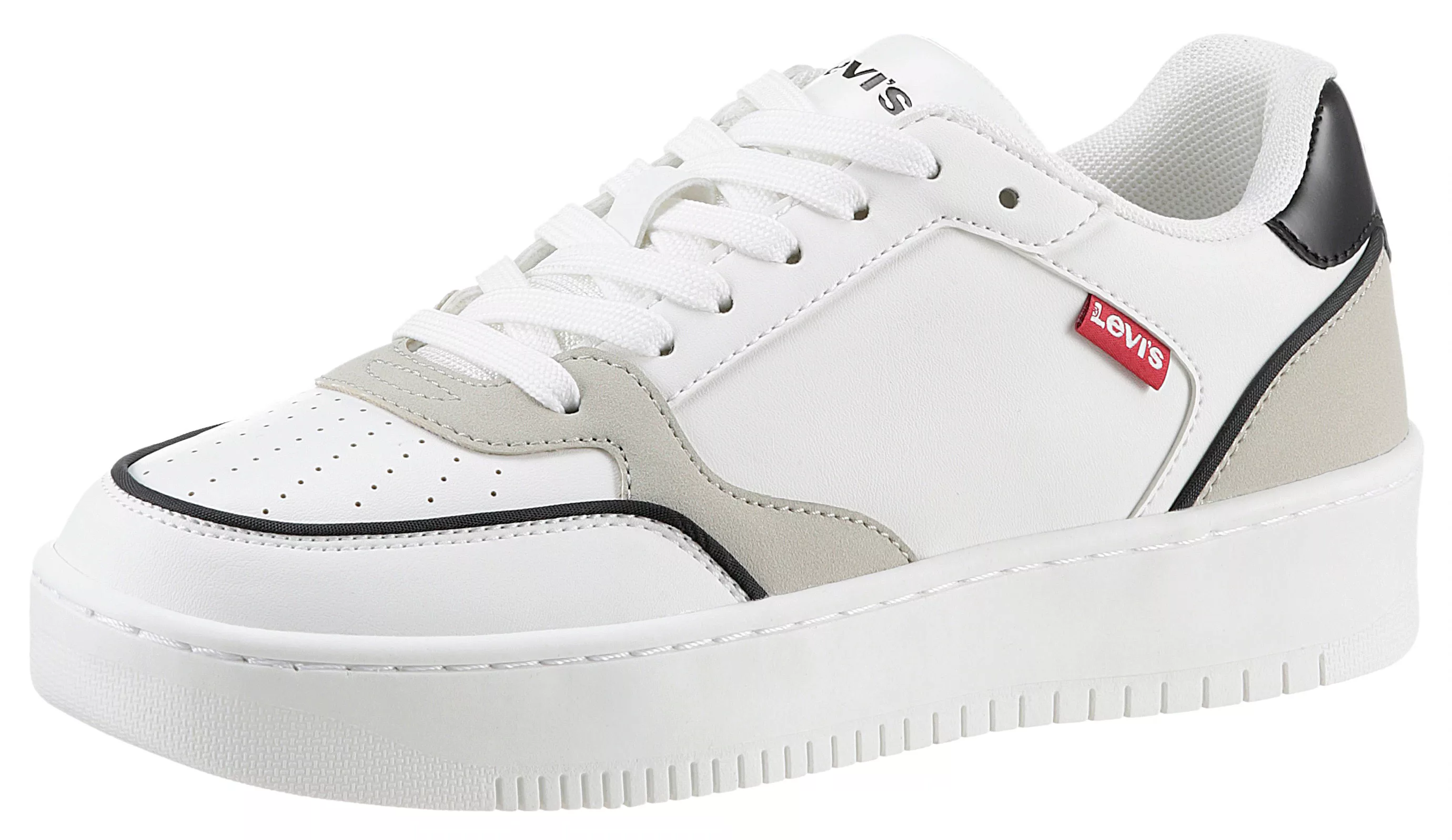 Levis Plateausneaker "PAIGE", mit typisch rotem Label, Freizeitschuh, Halbs günstig online kaufen