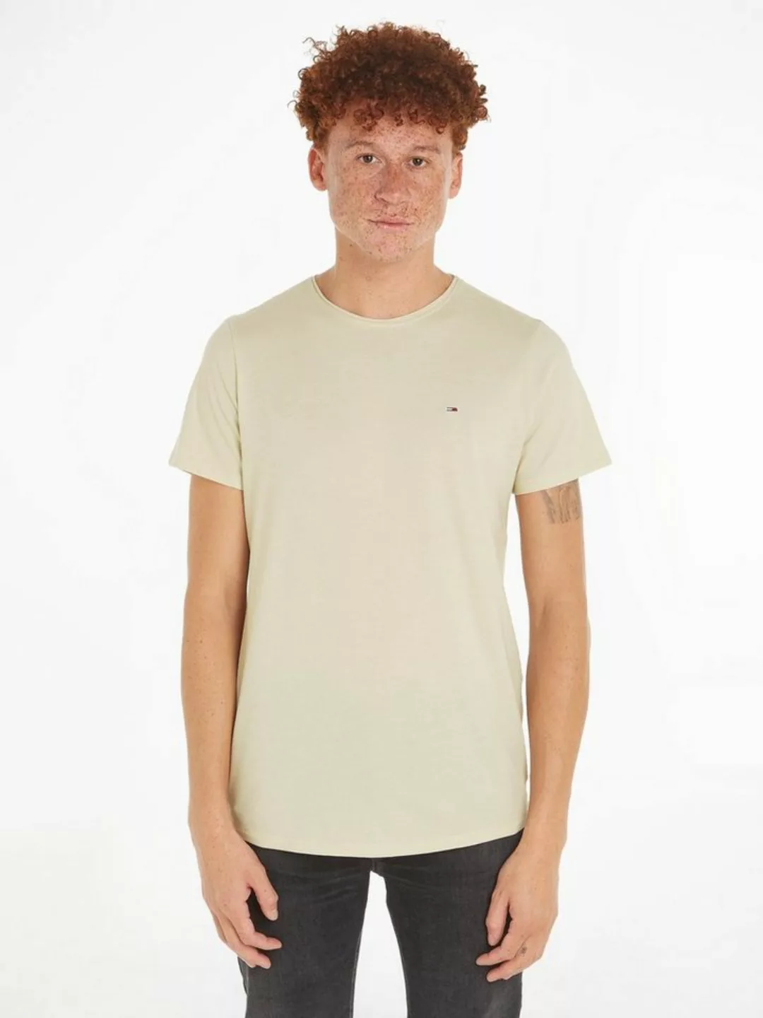 Tommy Jeans T-Shirt TJM SLIM JASPE C NECK günstig online kaufen