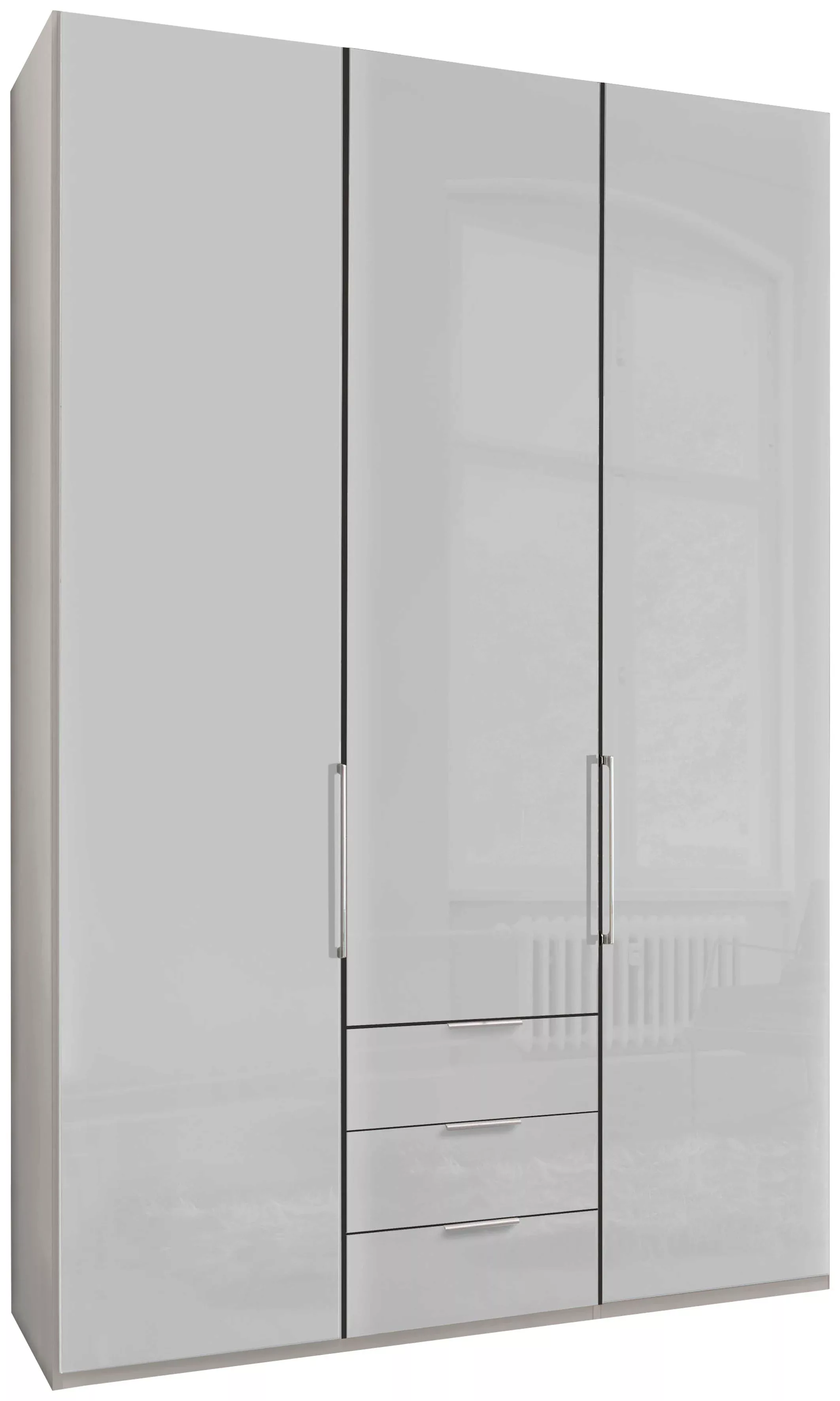 WIEMANN Drehtürenschrank "Monaco", mit Glasfront sowie hochwertigen Beschlä günstig online kaufen