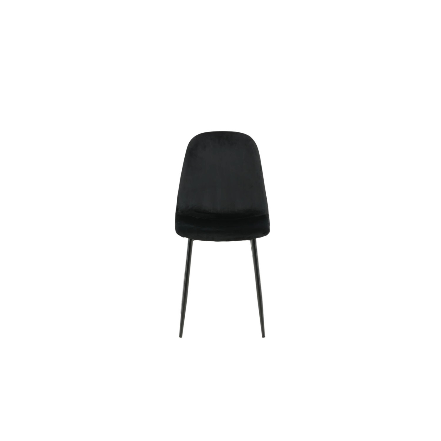 ebuy24 Polar Esszimmerstuhl Velour Schwarz günstig online kaufen
