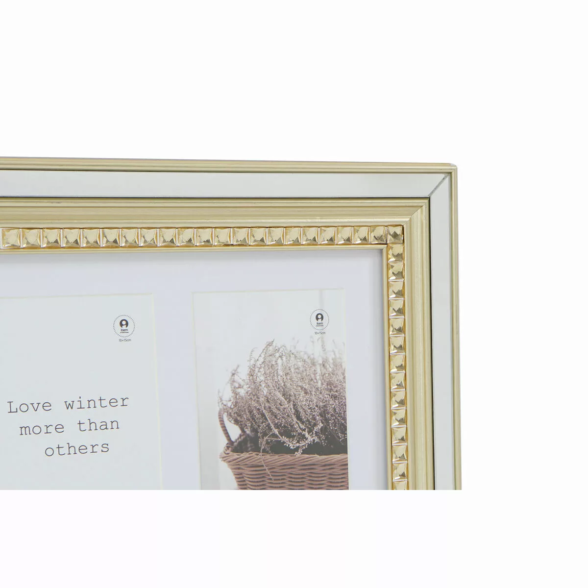 Fotorahmen Dkd Home Decor Luxury Kristall Silberfarben Golden Ps Traditione günstig online kaufen