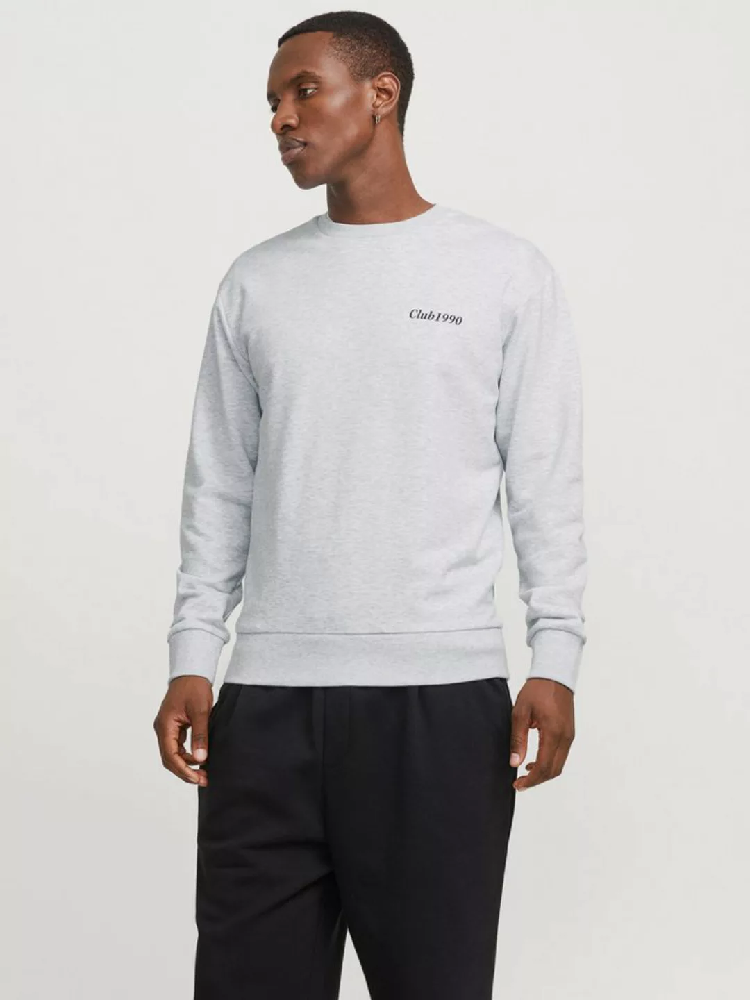 Jack & Jones Sweatshirt JJEBRADLEY GRAPHIC SWEAT CREW NOOS mit Front und Ba günstig online kaufen