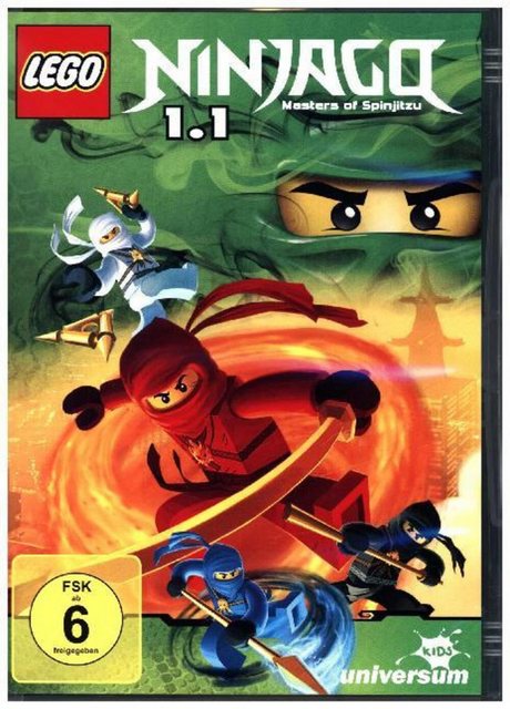 DVD LEGO Ninjago Staffel 1.1 günstig online kaufen