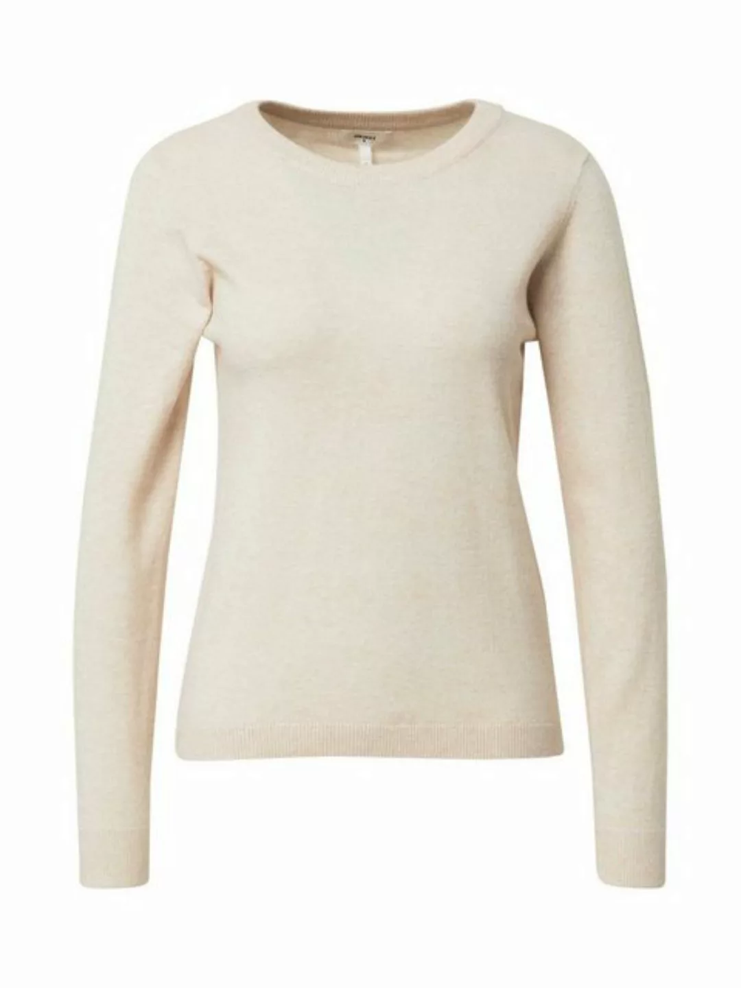 Object Thess Langärmliger Pullover Mit O-ausschnitt XL Sandshell / Detail M günstig online kaufen