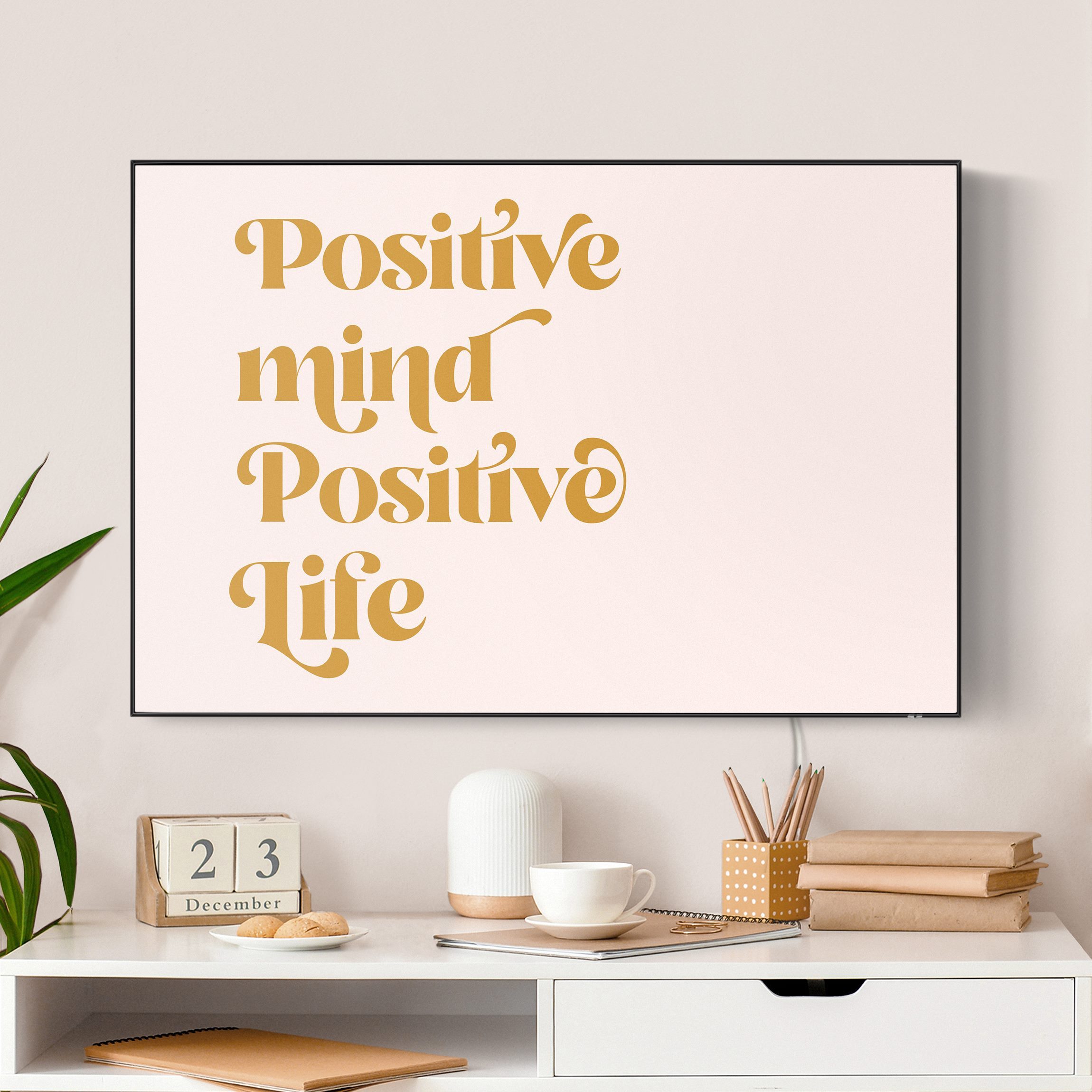 LED-Wechselbild Positive Mind günstig online kaufen