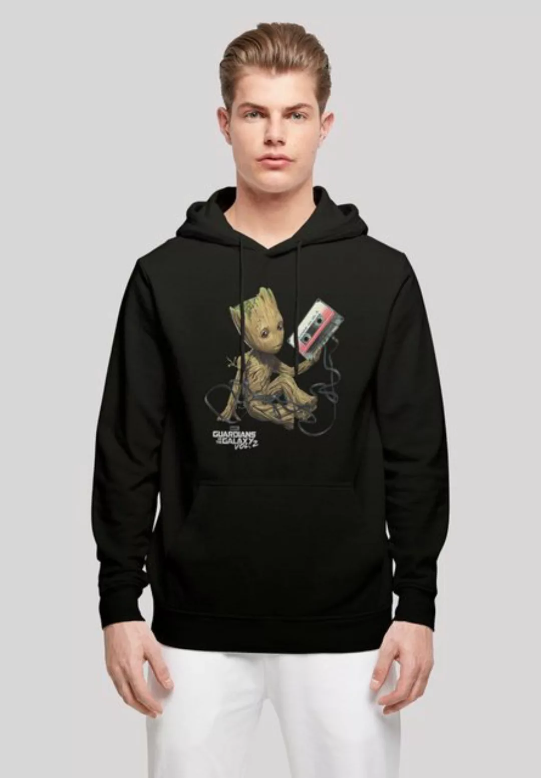 F4NT4STIC Kapuzenpullover Marvel Guardians Of The Galaxy Vol2 Groot Tape Pr günstig online kaufen