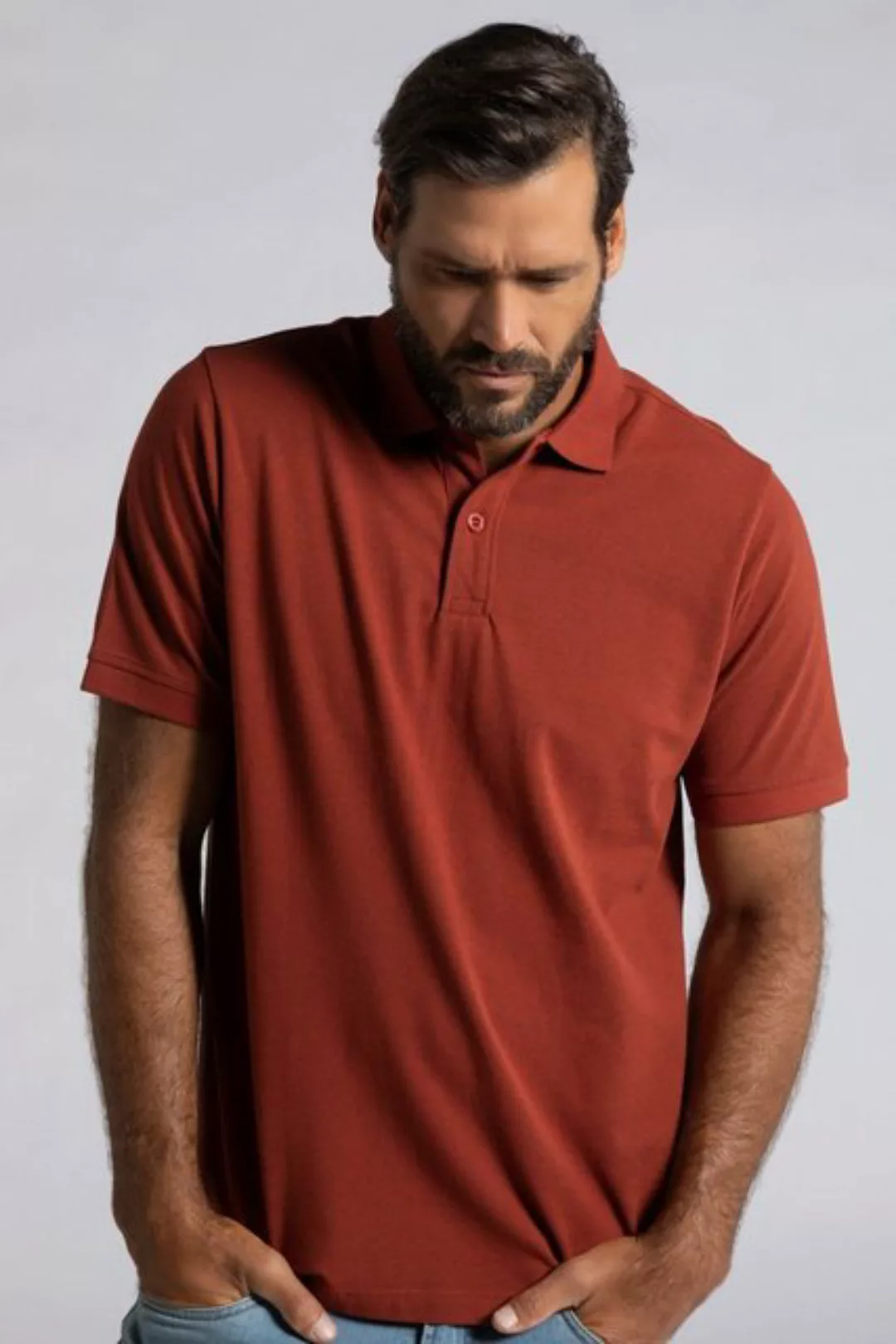 JP1880 Poloshirt JP1880 Poloshirt Basic Halbarm Piqué L bis 10XL günstig online kaufen