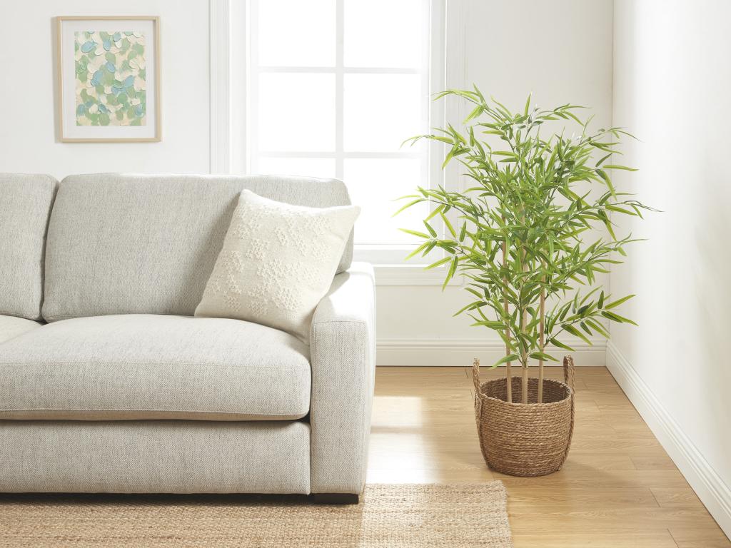 Kunstpflanze Bambus - 122 cm - Grün - BAMBOUSERAIE günstig online kaufen