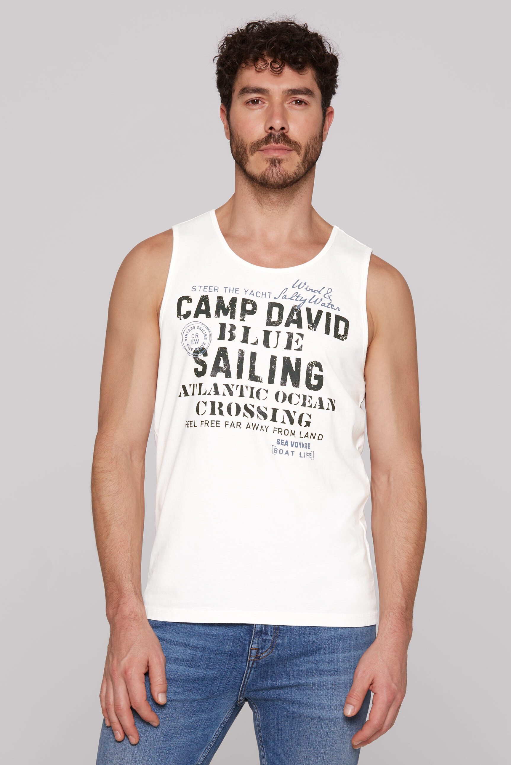 CAMP DAVID Tanktop, aus Baumwolle günstig online kaufen