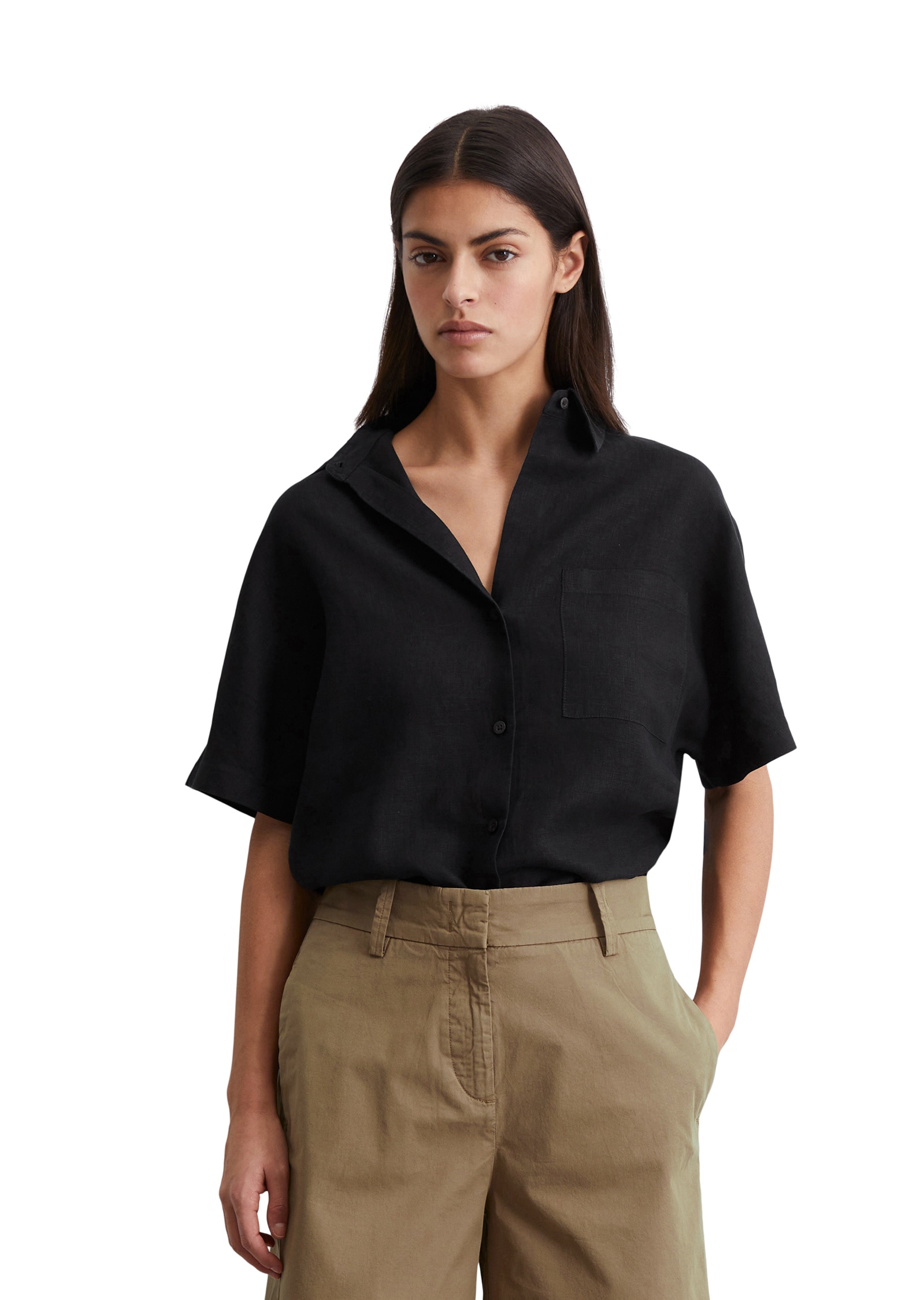 Marc OPolo Shorts "aus Organic Cotton Twill Stretch" günstig online kaufen