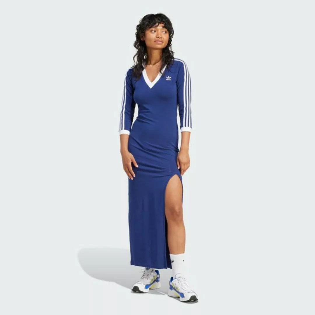 adidas Originals Midikleid ADICOLOR CLASSICS 3-STREIFEN MAXI-KLEID günstig online kaufen