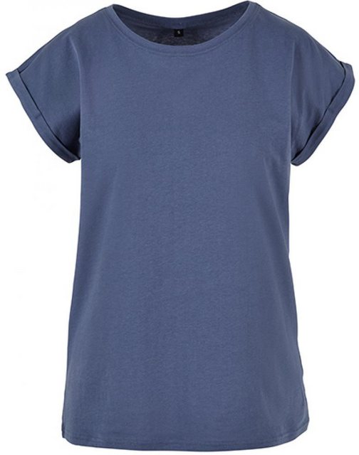 Build Your Brand Rundhalsshirt Ladies Extended Shoulder Damen T-Shirt günstig online kaufen