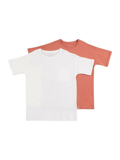 Name It T-Shirt NKFVITENNA (2-tlg) Plain/ohne Details günstig online kaufen