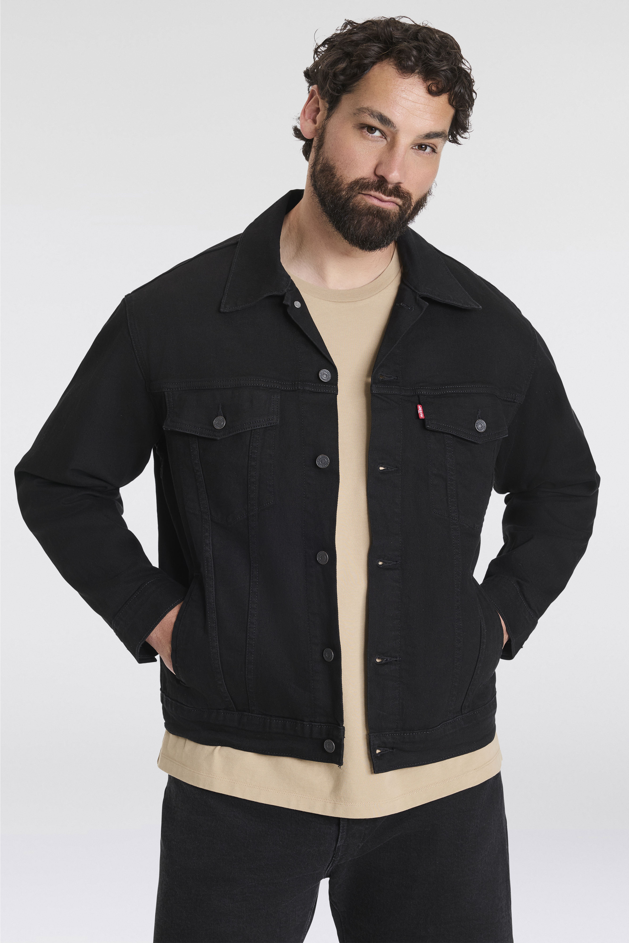 Levis Plus Jeansjacke "BIG TRUCKER" günstig online kaufen