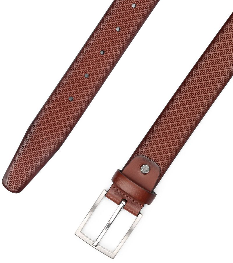 Suitable Ledergürtel Struktur Leder Cognac - Größe 95 günstig online kaufen