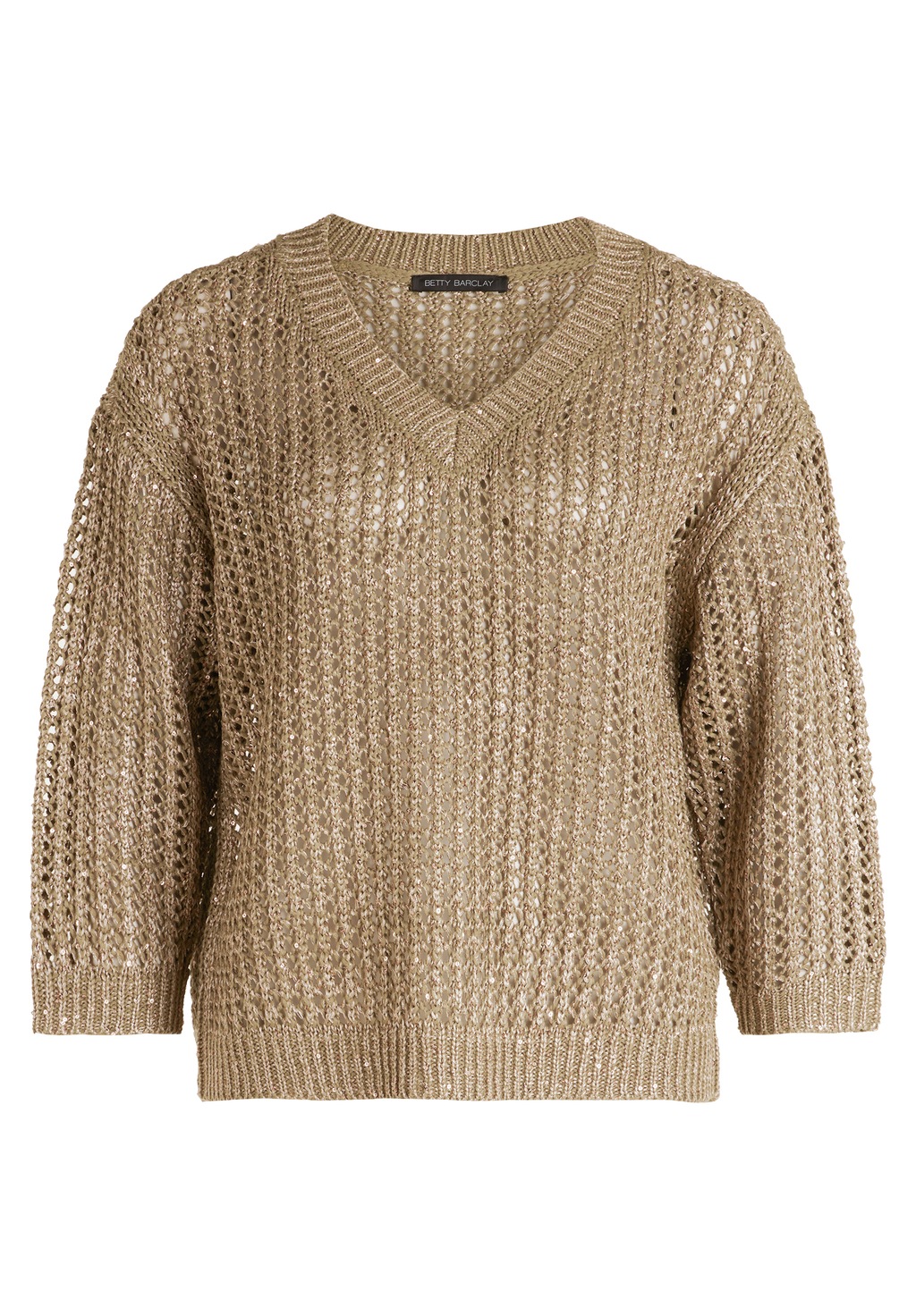 Betty Barclay Strickpullover "Betty Barclay Lochstrick-Pullover mit Paillet günstig online kaufen