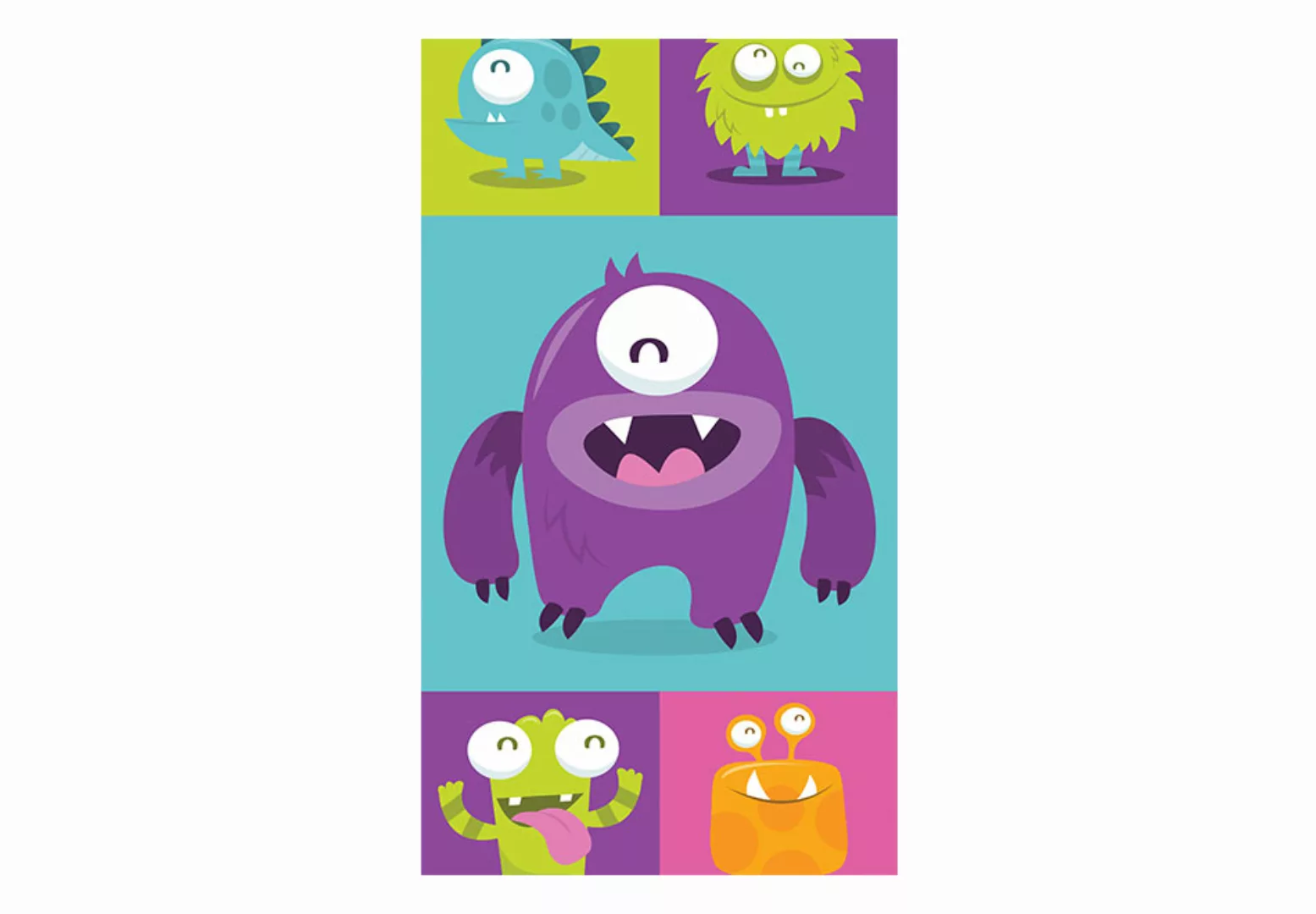 Fototapete - Lovely Monsters günstig online kaufen