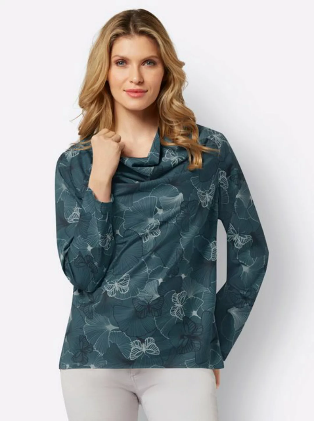 Sieh an! Klassische Bluse Karobluse günstig online kaufen