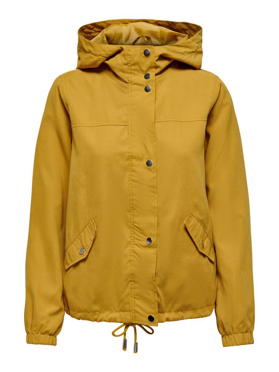 ONLY Glänzende Jacke Damen Gelb günstig online kaufen