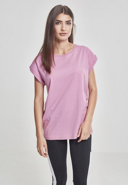 URBAN CLASSICS Kurzarmshirt "Urban Classics Damen Ladies Extended Shoulder günstig online kaufen