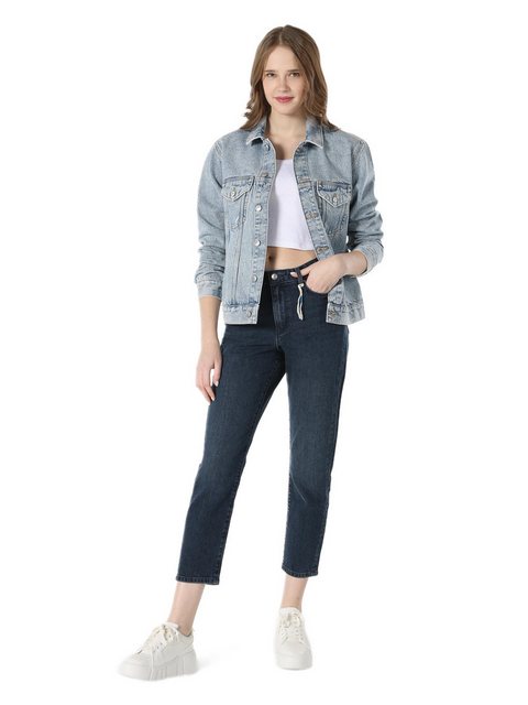 Colins Girlfriend-Jeans Damen-Jeanshose Slim Fit mittlerer Taille und schma günstig online kaufen