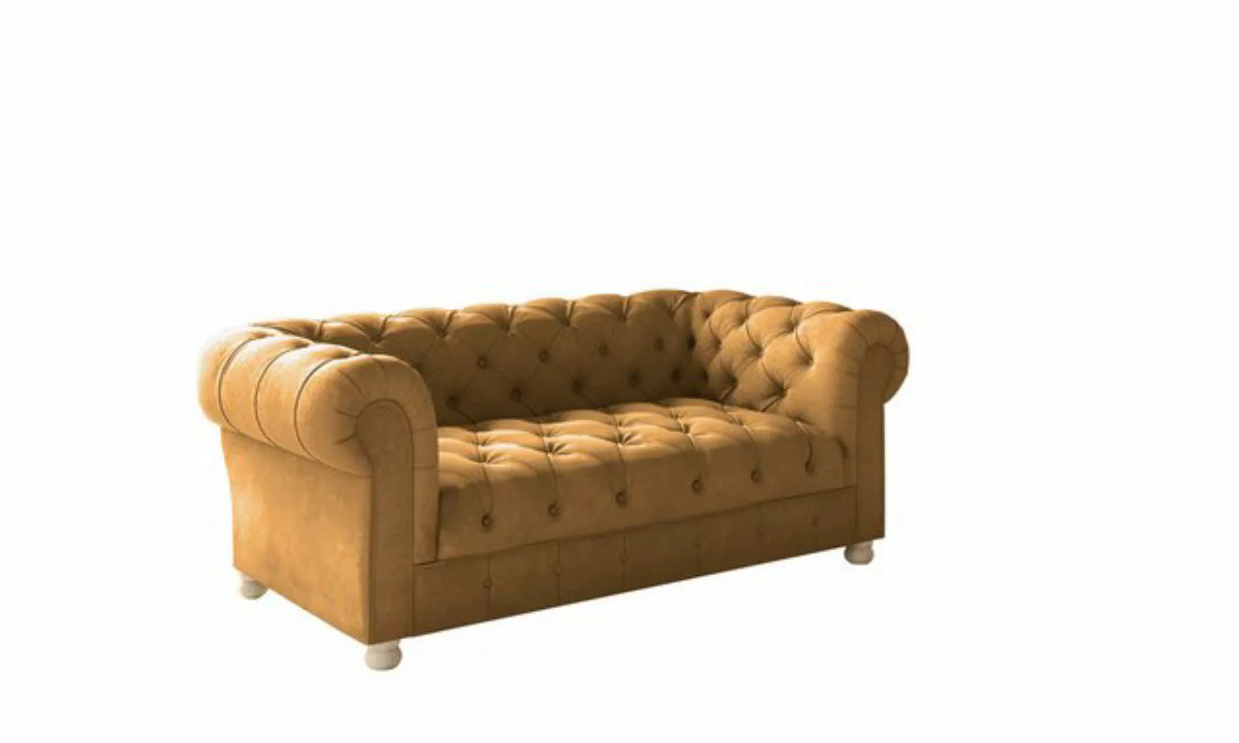 Kaiser Möbel Chesterfield-Sofa Zweisitzer, elegant, klassisch, schick in el günstig online kaufen