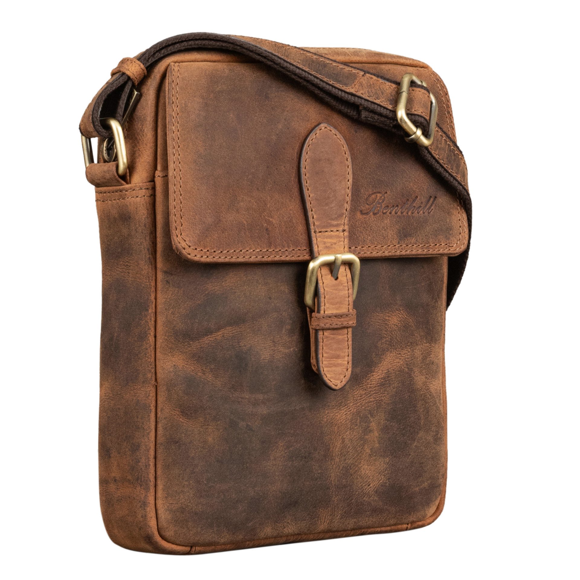 Benthill Messenger Bag Herren Umhängetasche Echt günstig online kaufen