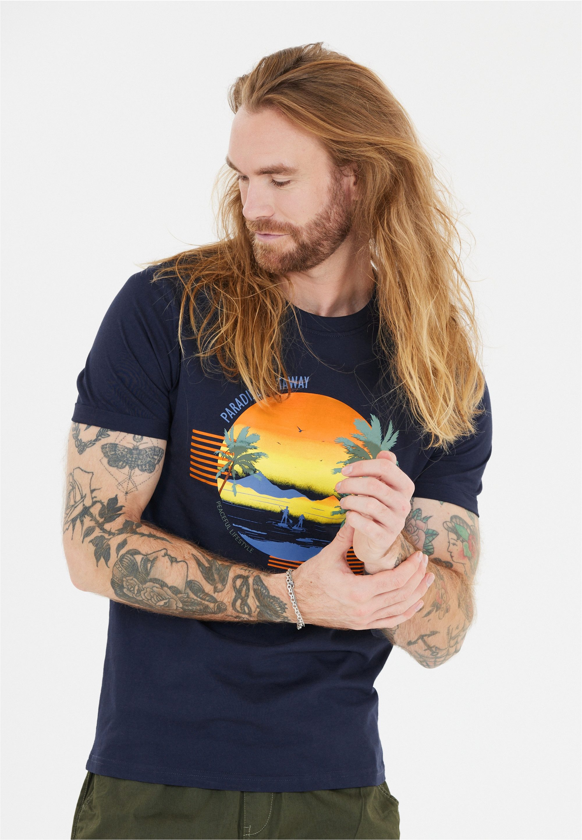 CRUZ Funktionsshirt "Flair", mit modischem Print für einen lässigen Look günstig online kaufen