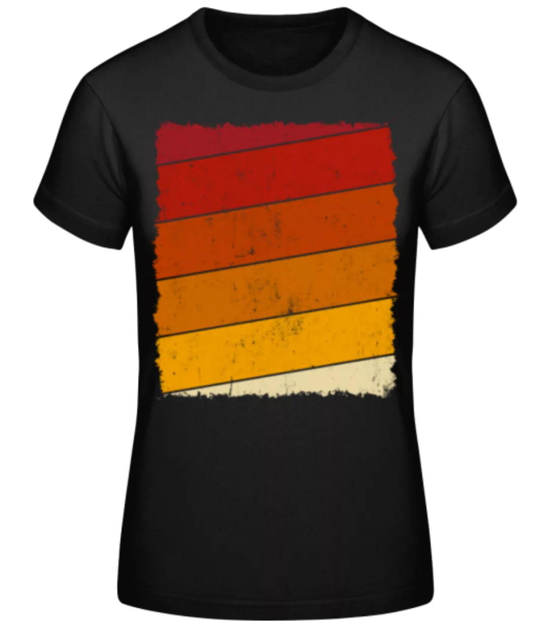 Retro Hintergrund Rechteck 2 · Frauen Basic T-Shirt günstig online kaufen