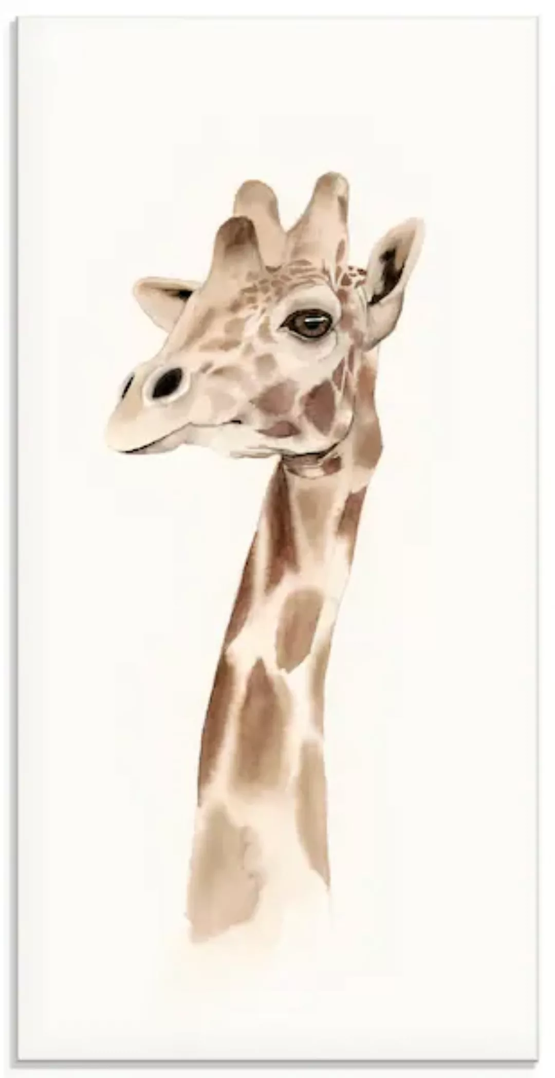 Artland Glasbild »Safari Porträt III«, Wildtiere, (1 St.), in verschiedenen günstig online kaufen