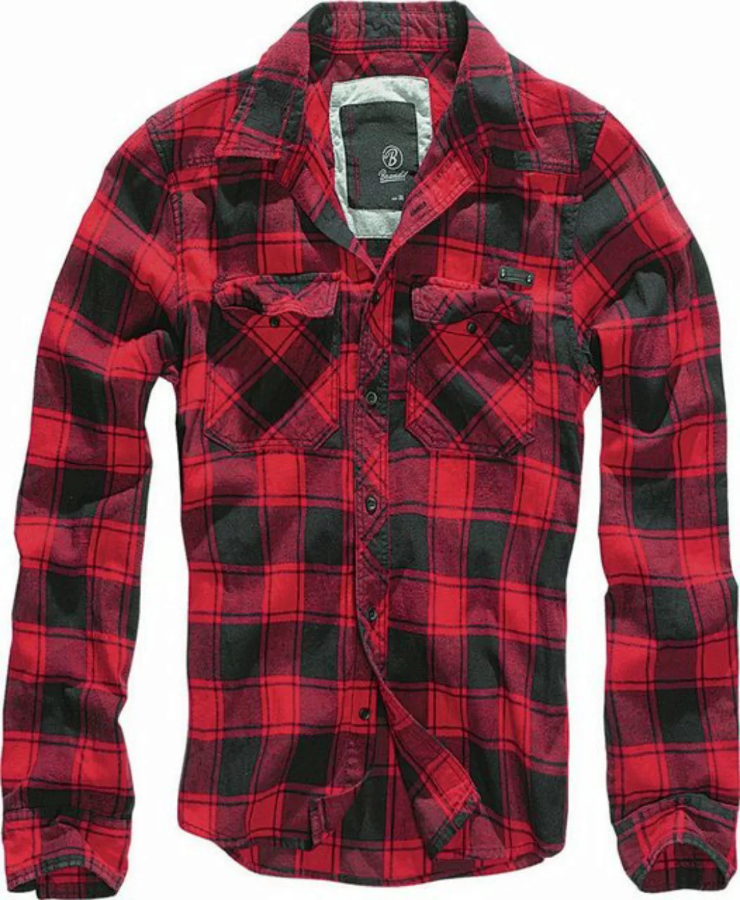 Brandit Langarmhemd "Brandit Herren Checked Shirt", (1 tlg.) günstig online kaufen