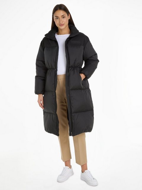 Tommy Hilfiger Steppmantel NEW YORK PUFFER MAXI mit Logobadge günstig online kaufen